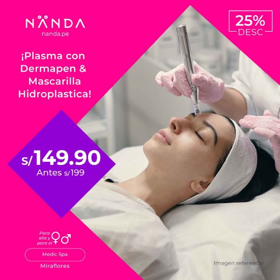 ¡Plasma con Dermapen + Mascarilla Hidroplastica! 😍 - Medic Spa (MIRAFLORES)