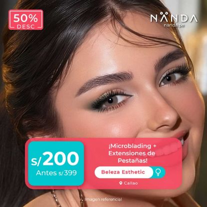 ¡Microblading + Extensiones de Pestañas! 😍 - Beleza Esthetic (CALLAO)