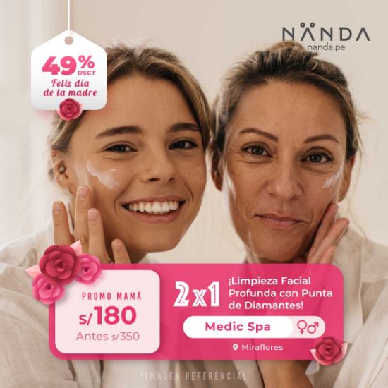 ¡2x1 Limpieza Facial Profunda con Punta de Diamantes! 😍 - Medic Spa (MIRAFLORES)