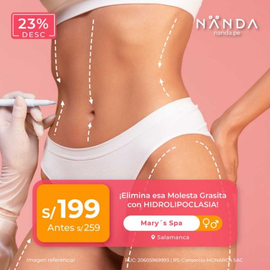 ¡Elimina esa Molesta Grasita con HIDROLIPOCLASIA! 😍 - Mary´s Spa (Salamanca)