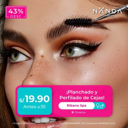¡Planchado y Perfilado de Cejas! 😍 - Ribana Spa (CHOSICA)