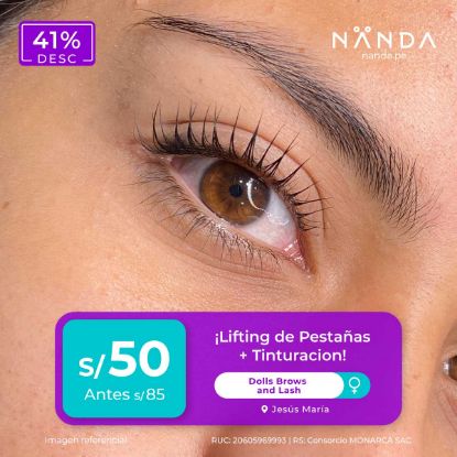 ¡Lifting de Pestañas (Efecto Rímel) + Trituración con Henna! 😍 - Dolls Brows and Lash (JESUS MARIA)