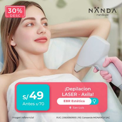 ¡Depilación LASER - Axila! 😍 - EBR Estética (SAN LUIS)