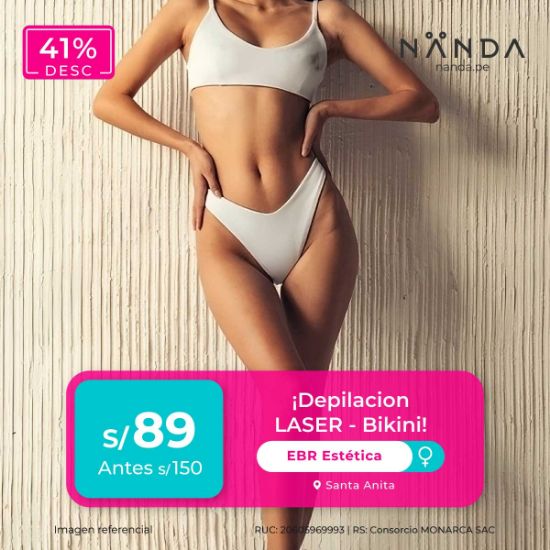 ¡Depilación LASER - Brazilera! 😍 - EBR Estética (SANTA ANITA)