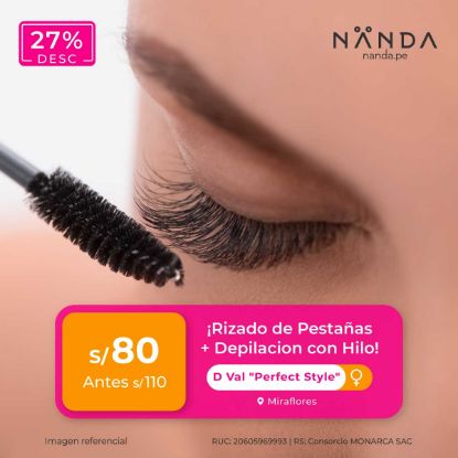 ¡Rizado de Pestañas + Depilación con Hilo! 😍 - D Val "Perfect Style" (MIRAFLORES)
