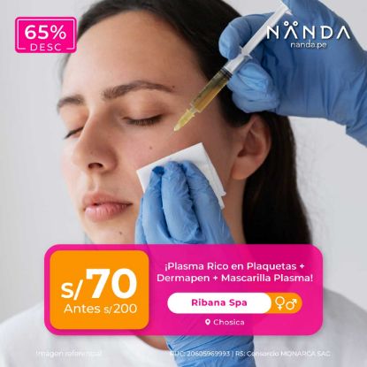 ¡Plasma Rico en Plaquetas + Dermapen + Mascarilla Plasma ! 😍 - Ribana Spa (CHOSICA)
