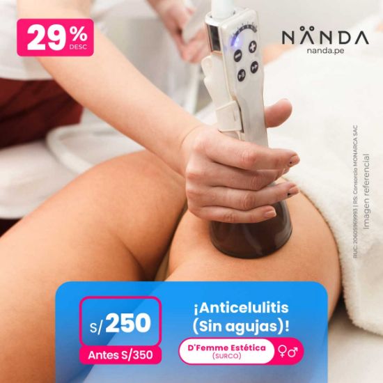 ¡Anticelulitis (Sin agujas)! 😍 - D'Femme Estética (SURCO)