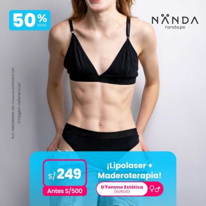 ¡Lipolaser + Maderoterapia! 😍 - D'Femme Estética (SURCO)