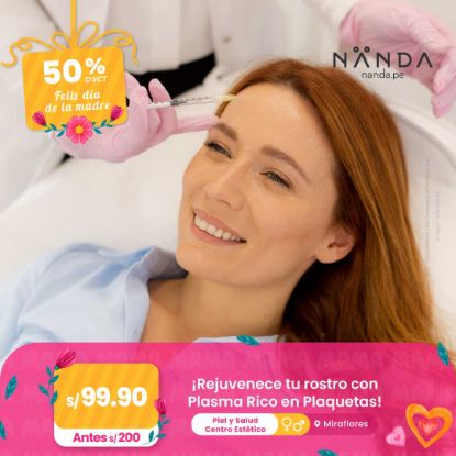 ¡Rejuvenece tu rostro con Plasma Rico en Plaquetas! 😍- Piel y Salud Centro Estético (MIRAFLORES)