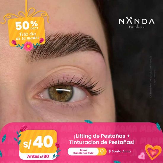 ¡Lifting de Pestañas + Tinturacion de Pestañas! 😍 - Mimi Canelones PMU (SANTA ANITA)