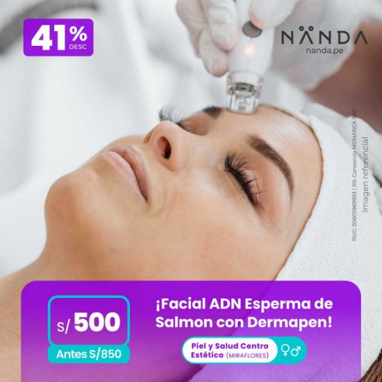 ¡Facial ADN Esperma de Salmón con Dermapen! 😍 - Piel y Salud Centro Estético (MIRAFLORES)