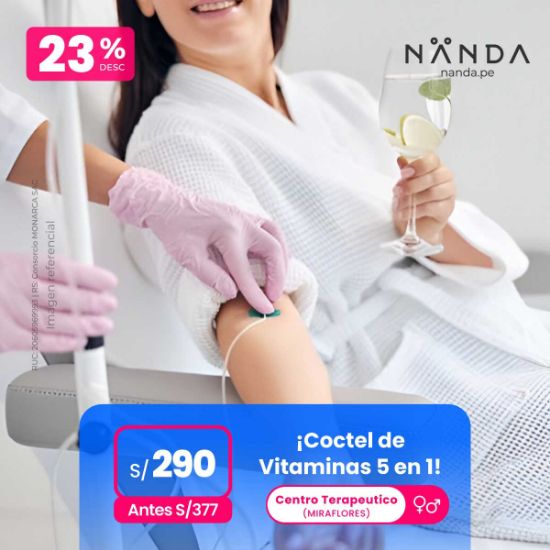 ¡Coctel de Vitaminas 5 en 1! 😍 - Centro Terapéutico (MIRAFLORES)