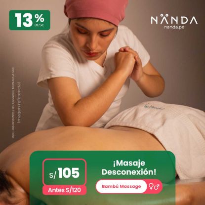 ¡Masaje Desconexión! 😍 - Bambú Massage