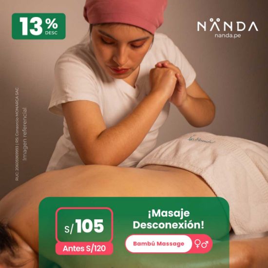 ¡Masaje Desconexión! 😍 - Bambú Massage