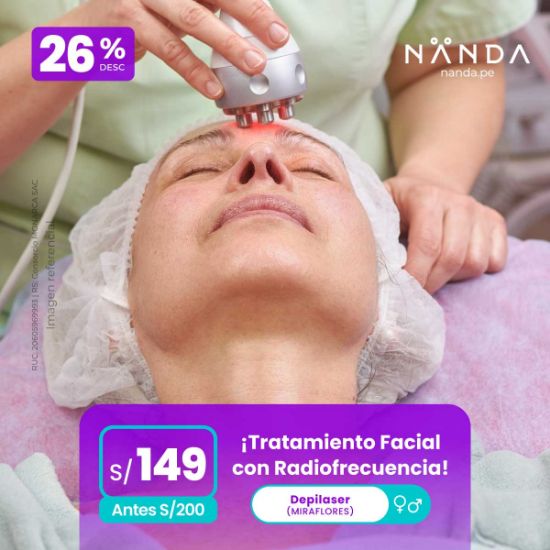 ¡Tratamiento Facial con Radiofrecuencia! 😍 - Depilaser (MIRAFLORES)