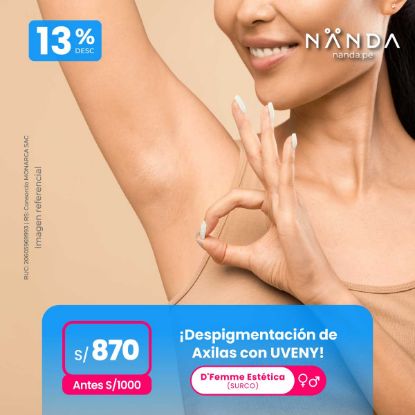¡Despigmentación de Axilas con UVENY! 😍 - D'Femme Estética (SURCO)