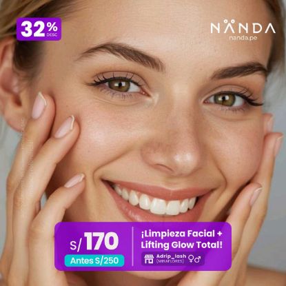¡Limpieza Facial + Lifting Glow Total! 😍 - Adrip_lash (MIRAFLORES)