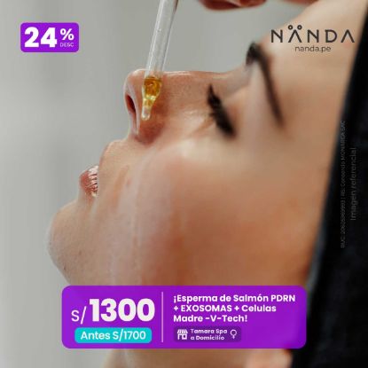 ¡Esperma de Salmón PDRN + Exosomas + Células Madre - V-Tech! 😍 - Tamara Spa (a Domicilio)
