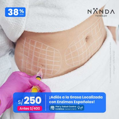¡Adiós a la Grasa Localizada con Enzimas Españolas! 😍 - Piel y Salud Centro Estético (MIRAFLORES)