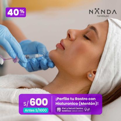 Perfila tu Rostro con Hialuronico (Mentón) 😍 - Piel y Salud Centro Estético (MIRAFLORES)