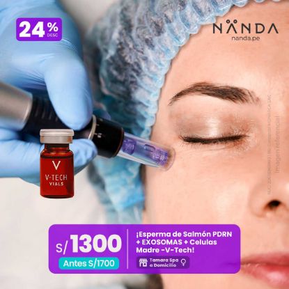 ¡Esperma de Salmón PDRN + Exosomas + Células Madre - V-Tech! 😍 - Tamara Spa (a Domicilio)