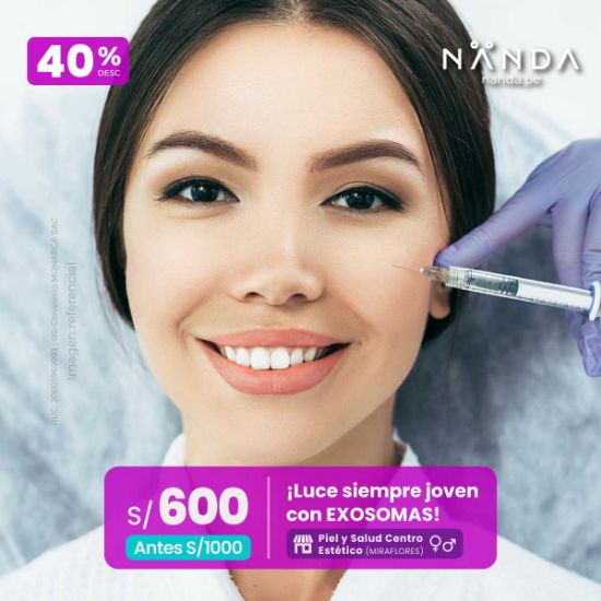 ¡Luce siempre joven con EXOSOMAS! 😍 - Piel y Salud Centro Estético (MIRAFLORES)