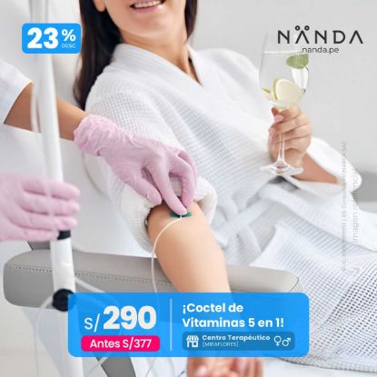 ¡Coctel de Vitaminas 5 en 1! 😍 - Centro Terapéutico (MIRAFLORES)