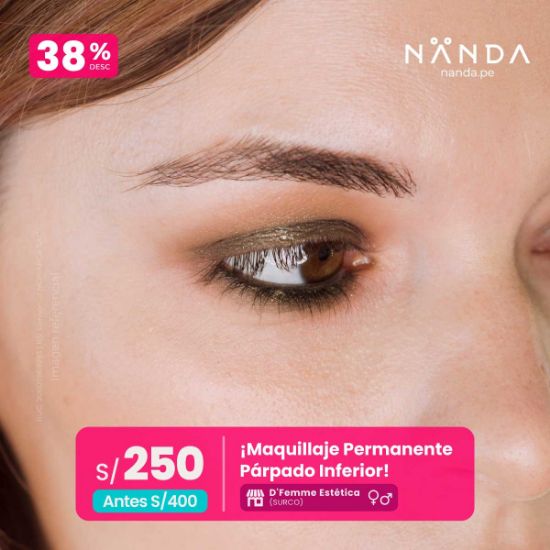 ¡Maquillaje Permanente - Párpado Inferior! 😍 - D'Femme Estética (SURCO) *