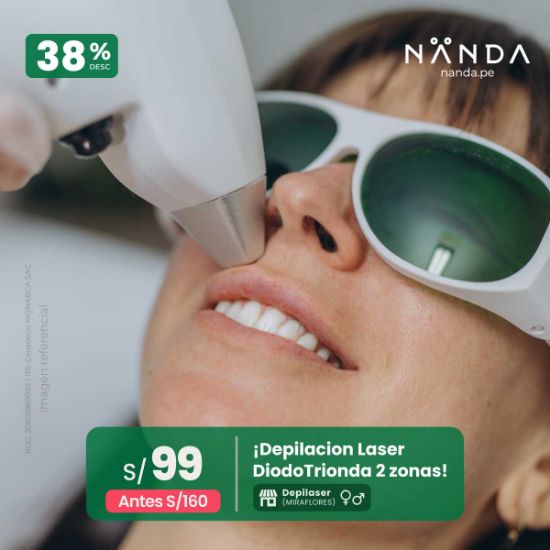 ¡Depilación Laser DiodoTrionda 2 zonas! 😍 - Depilaser (MIRAFLORES)