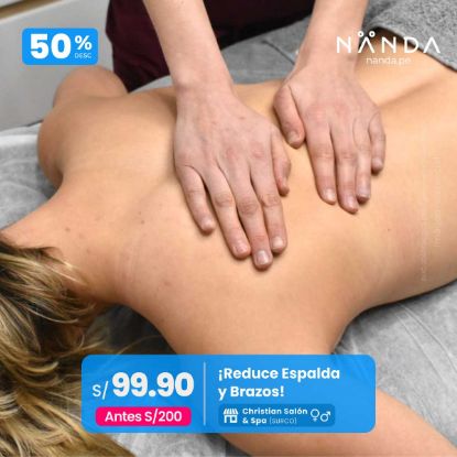 ¡Reduce Espalda y Brazos! 😍 - Christian Salón & Spa (SURCO)
