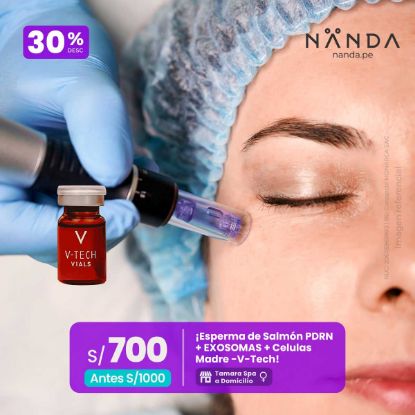 ¡Esperma de Salmón PDRN + Exosomas + Células Madre - V-Tech! 😍 - Tamara Spa (a Domicilio)